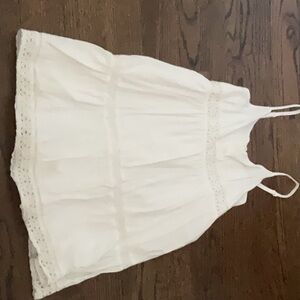 Girls GAP white dress